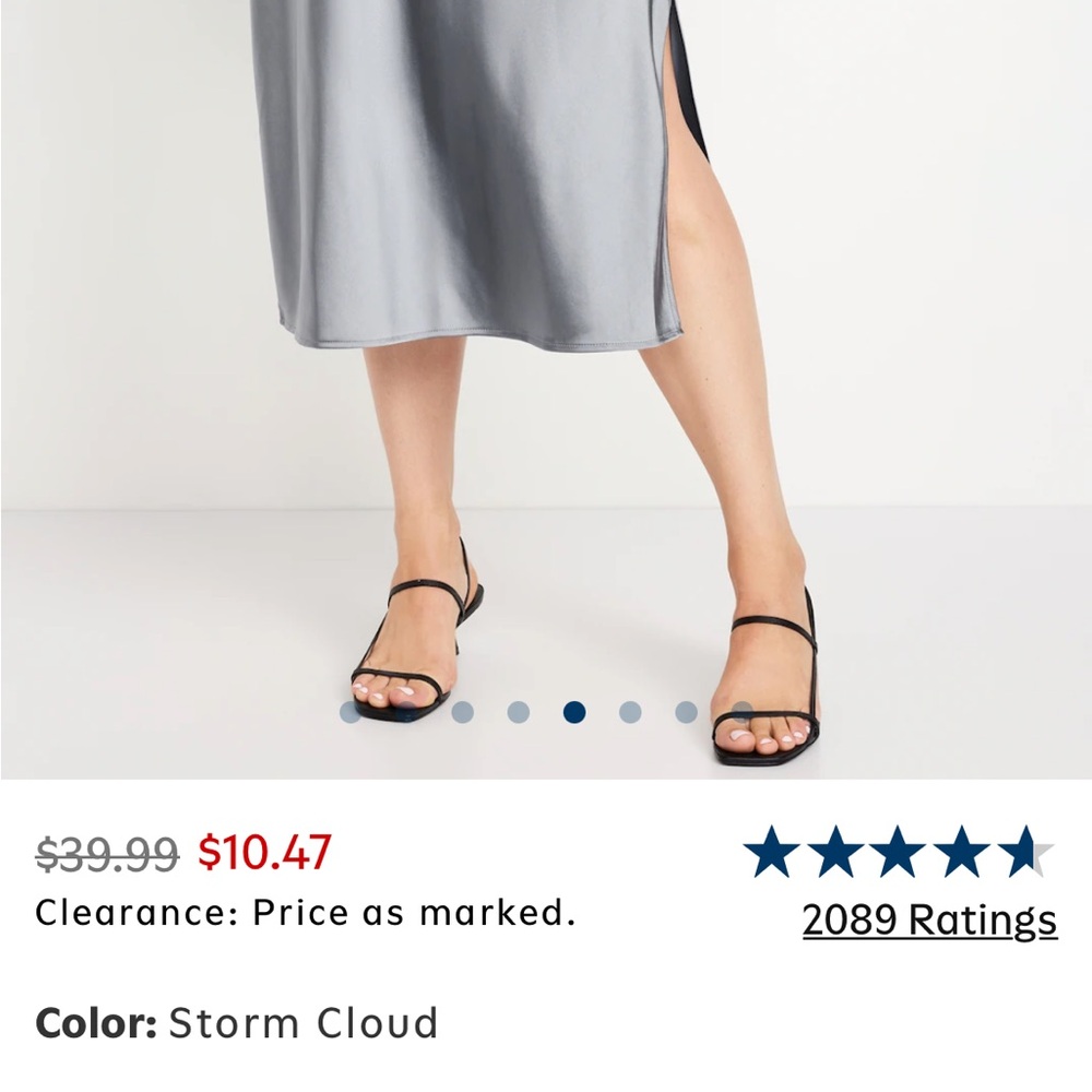 Elegant Gray Midi Dress